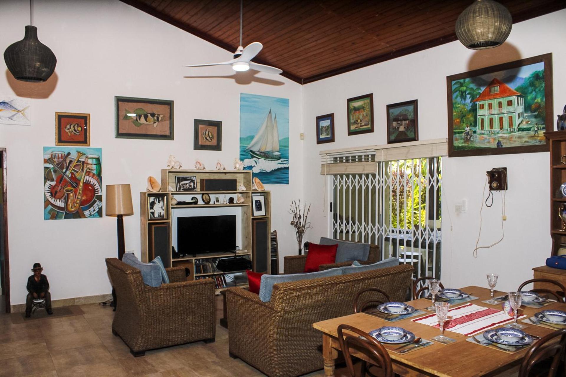 Nid'Aigle Lodge Baie Sainte Anne Ngoại thất bức ảnh